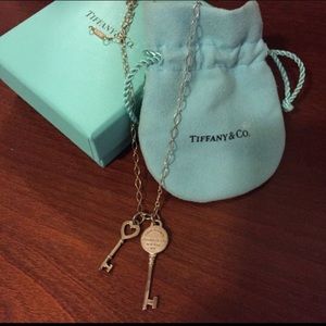 Tiffany & co  necklace and charms